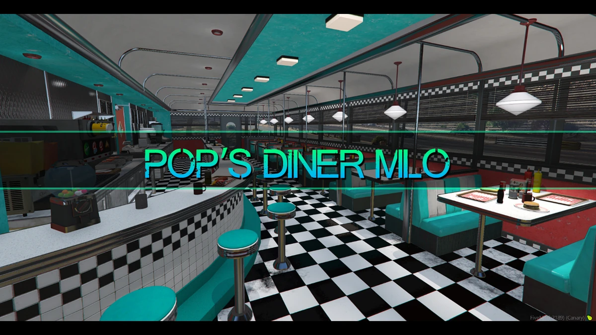 POP’s Diner MLO – Fully Open Source | Paleto Bay Diner for FiveM